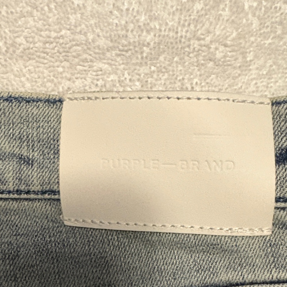 Stylish Faded Blue Skinny Jeans for Men - Picture 3 of 8